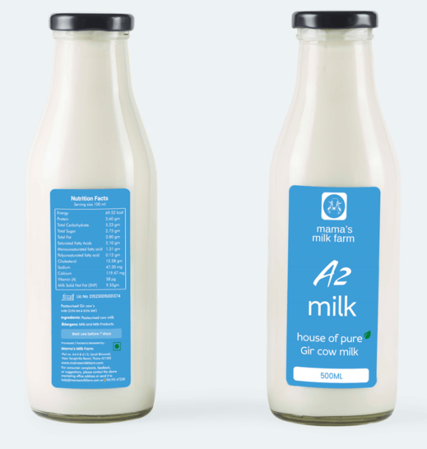 A2 Pure Gir Cow Milk 500 ml